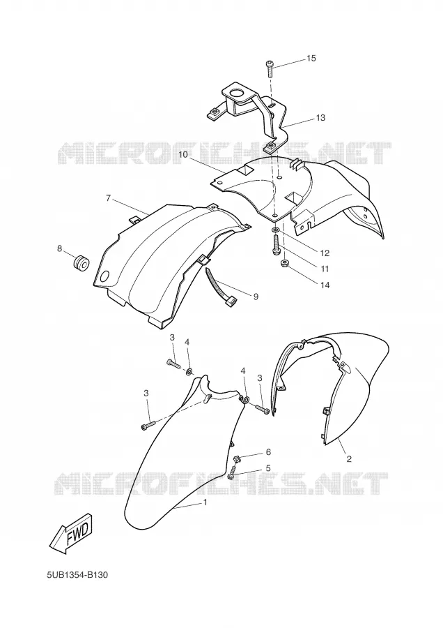 SPATBORD Yamaha SCOOTER 50 2006 WHY  YH50