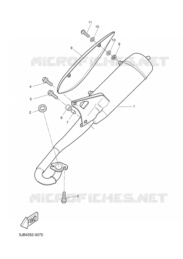 UITLAAT Yamaha SCOOTER 50 2002 WHY  YH50 WHY