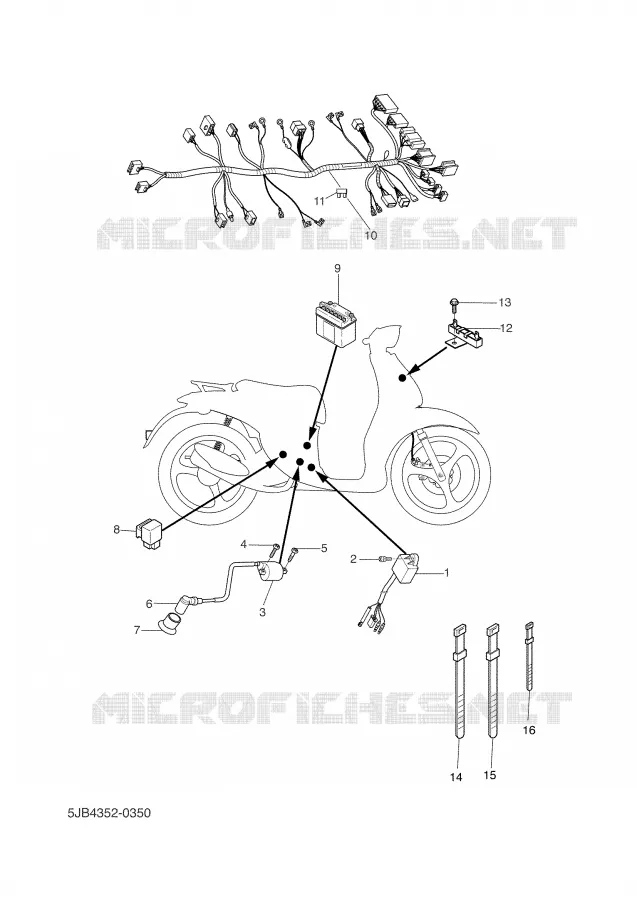 ELECTRISCH 2 Yamaha SCOOTER 50 2002 WHY  YH50 WHY