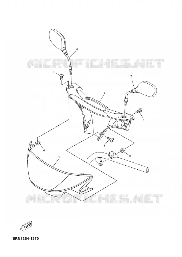 KAP 1 Yamaha SCOOTER 50 2002 YN  YN50
