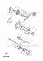STARTMOTOR voor Yamaha NEO'S MOFA 2008