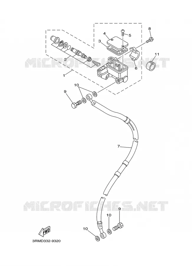 POMP VOOR Yamaha MOTO 125 2000 DTR  DT125R