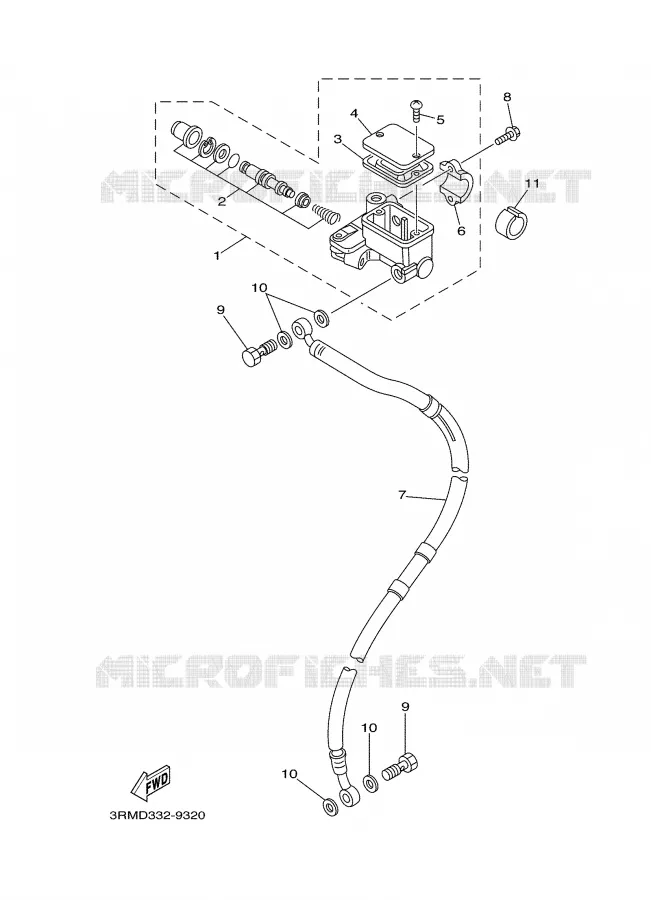 POMP VOOR Yamaha MOTO 125 2002 DTR  DT125R