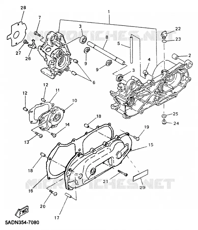 CARTERDELEN Yamaha SCOOTER 50 2000 NEOS  YN50R