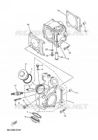 CILINDERKOP voor Yamaha YP180E 2005