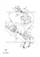 WATERPOMP / SLANGEN voor Yamaha YP180E 2005