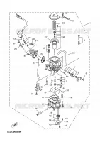 CARBURATEUR  voor Yamaha YP180E 2005