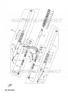 VOORVORK voor Yamaha YP180E 2005