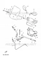 STUUR / KABEL voor Yamaha YP180E 2005