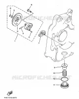 OLIEPOMP voor Yamaha YP250 1997