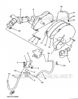 INLAAT voor Yamaha YP250 1997