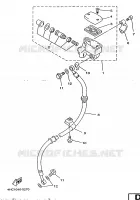 POMP VOOR voor Yamaha YP250 1997