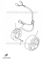 DYNAMO voor Yamaha YP250 1997