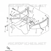 ACHTERLICHT voor Yamaha YP250 1997