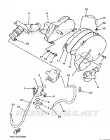 INLAAT voor Yamaha YP250 1997