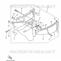 ACHTERLICHT voor Yamaha YP250 1997
