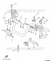 STUURSCHAKELAAR / HEVEL voor Yamaha YP250 1997
