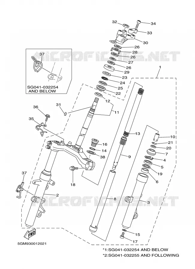 STUUR Yamaha SCOOTER 250 2001 MAJESTY  YP250