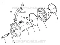 CILINDER voor Yamaha YQ50 1997