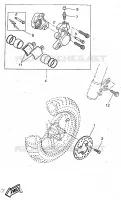 REMKLAUW VOOR voor Yamaha YQ50 1997