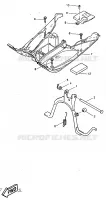 STANDAARD / VOETSTEUN voor Yamaha YQ50 1997