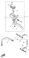REMPOMP ACHTER voor Yamaha YQ50 1997