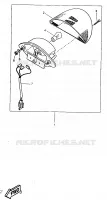 ACHTERLICHT voor Yamaha YQ50 1997