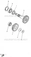 TRANSMISSIE voor Yamaha YQ50 1998