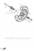 VOORWIEL voor Yamaha YQ50 1998