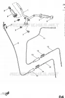 STUUR / KABEL voor Yamaha YQ50 1998