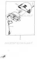 ACHTERLICHT voor Yamaha YQ50 1998