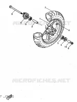 VOORWIEL voor Yamaha YQ50 1998