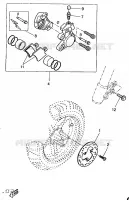 REMKLAUW VOOR voor Yamaha YQ50 1998