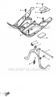STANDAARD / VOETSTEUN voor Yamaha YQ50 1998