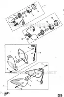 KNIPPERLICHT voor Yamaha YQ50 1998