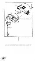 ACHTERLICHT voor Yamaha YQ50 1998