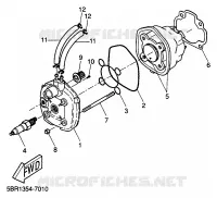 CILINDER voor Yamaha YQ50 1999