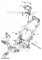 FRAME voor Yamaha YQ50 1999