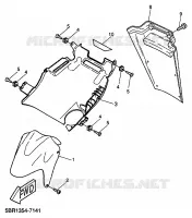 SPATBORD voor Yamaha YQ50 1999