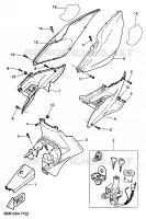 ZIJKUIPDEEL voor Yamaha YQ50 1999