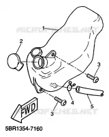 OLIE RESERVOIR voor Yamaha YQ50 1999