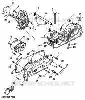 CARTERDELEN voor Yamaha YQ50 1999