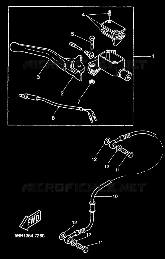 POMP VOOR Yamaha SCOOTER 50 2000 AEROX  YQ50