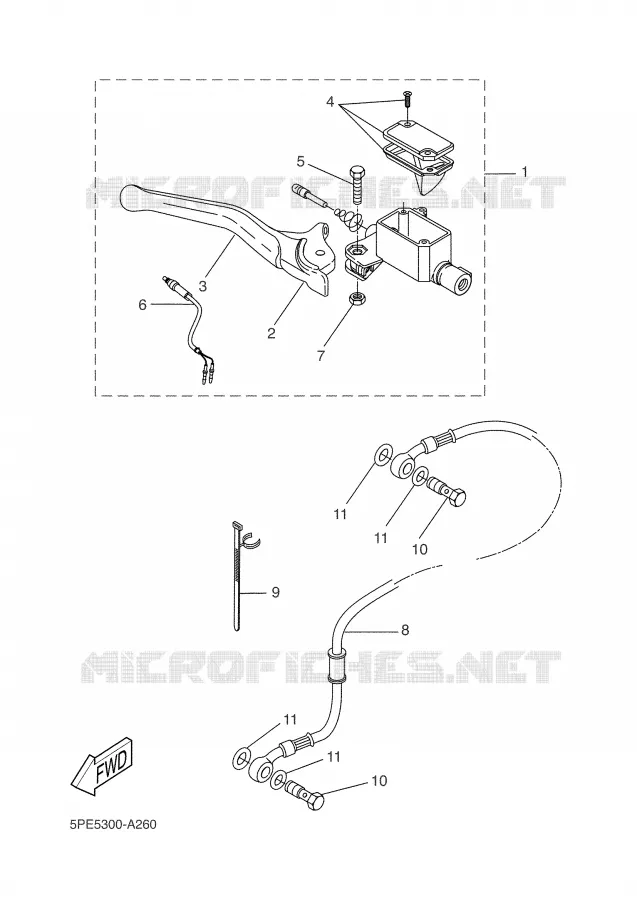 POMP VOOR Yamaha SCOOTER 50 2003 AEROX  YQ50