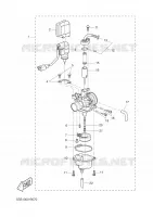 CARBURATEUR  voor Yamaha YQ50 2005