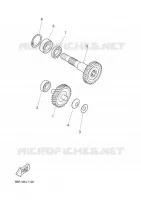 TRANSMISSIE voor Yamaha YQ50 2005