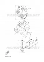 BENZINE TANK voor Yamaha YQ50 2005