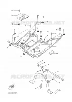 STANDAARD / VOETSTEUN voor Yamaha YQ50 2005