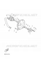 WATERPOMP / SLANGEN voor Yamaha YQ50 2001