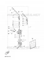 CARBURATEUR  voor Yamaha YQ50 2001